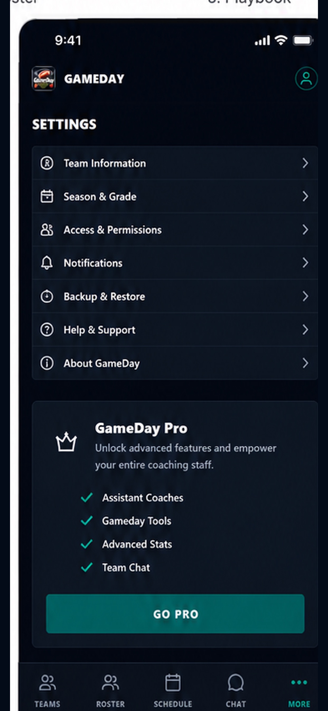 Screenshot 3 of GameDay Flag Football