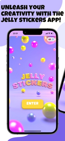Jelly Stickers screenshot