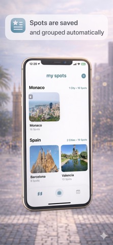 Voyra: Save Travel Spots Screenshot 2 of 5