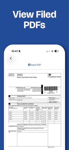 App screenshot