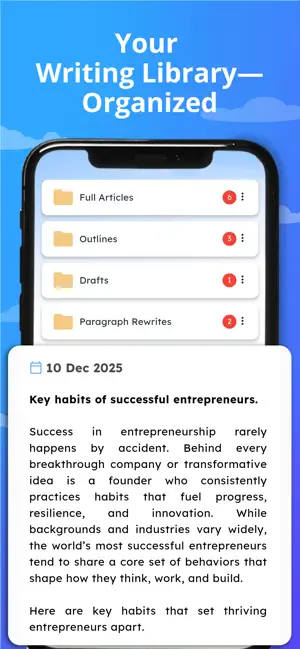 CoAuthor- AI Article Writer screenshot 3