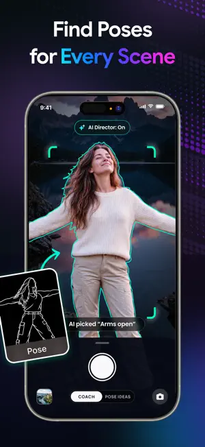 YesPose: AI Pose Cam & Coach screenshot 3