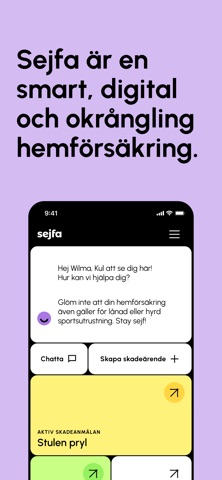 Sejfa iPhone screenshot 1