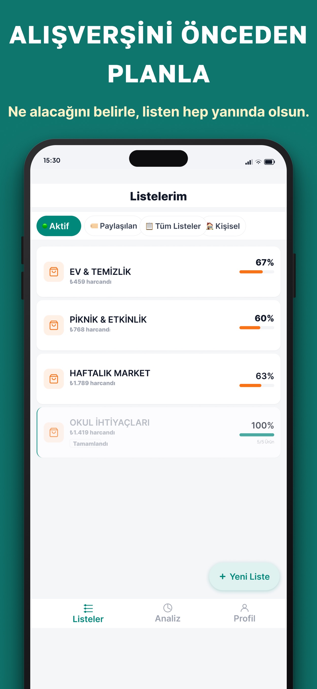 Screenshot 2 of BuyListApp: Shopping List