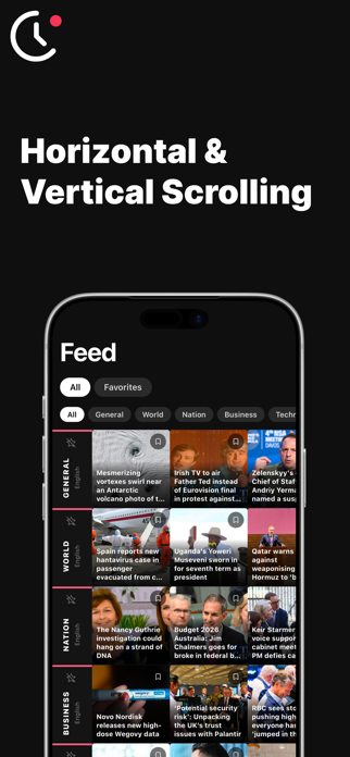 Glimpse - News App Screenshot 1 of 4