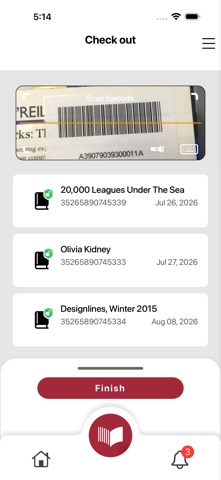 MacEwan Library Checkout Screenshot 5 of 9
