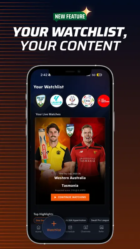 FanCode: LIVE Cricket & Scores screenshot 7 of 7