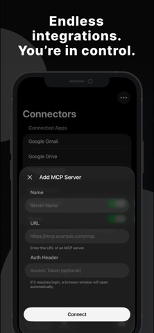 MCPy iPhone screenshot