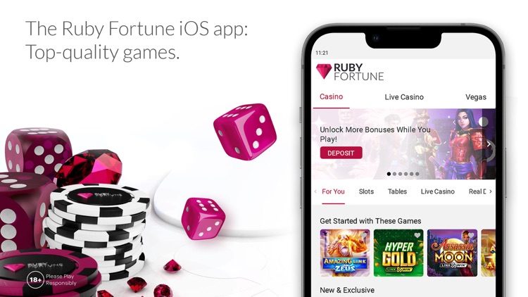 Ruby Fortune Online Casino screenshot-0