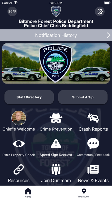 Biltmore Forest PD Screenshot