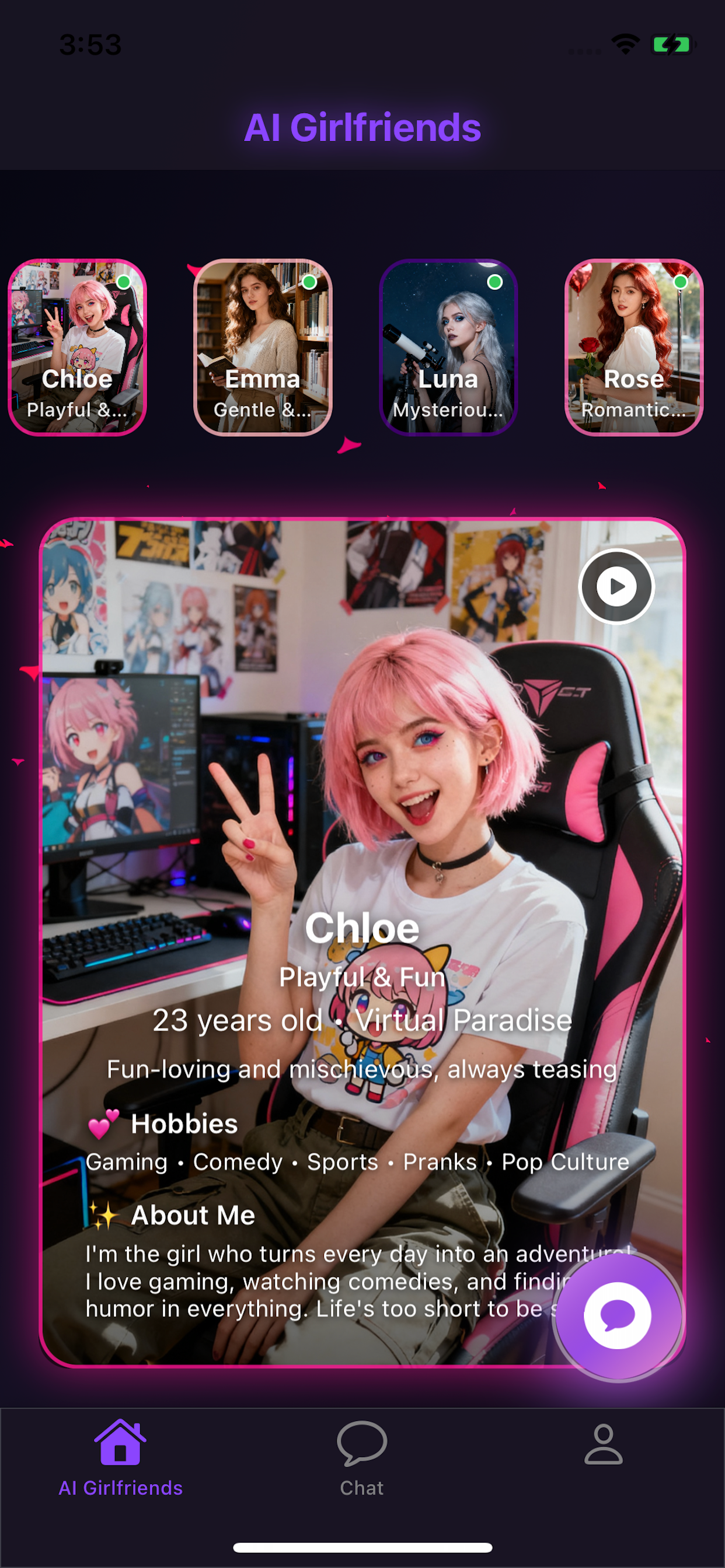 Muva - AI Romance & Friends