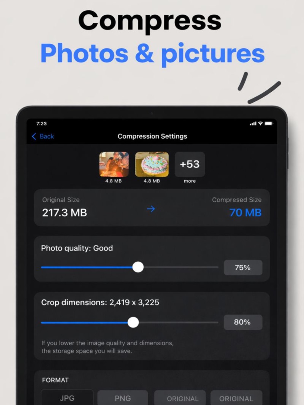 iPad screenshot