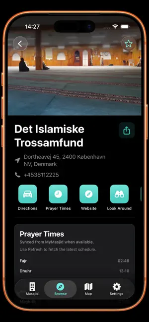 MasjidSpot iPhone screenshot 3