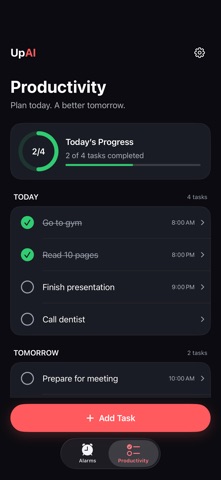 UpAI Clock screenshot 2