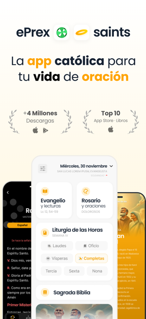 ‎ePrex: Liturgia Horas - Saints Screenshot