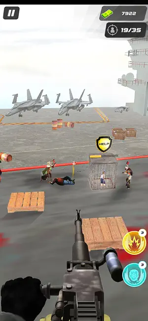 Zombie Attack Survival Shooter screenshot 4