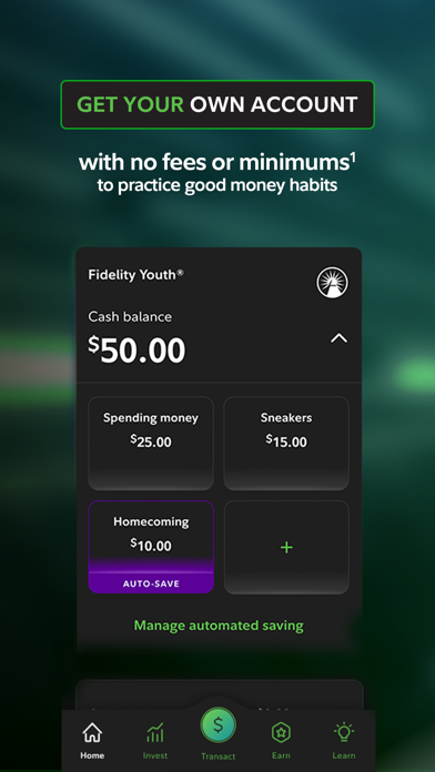 Fidelity Youth? Screenshot