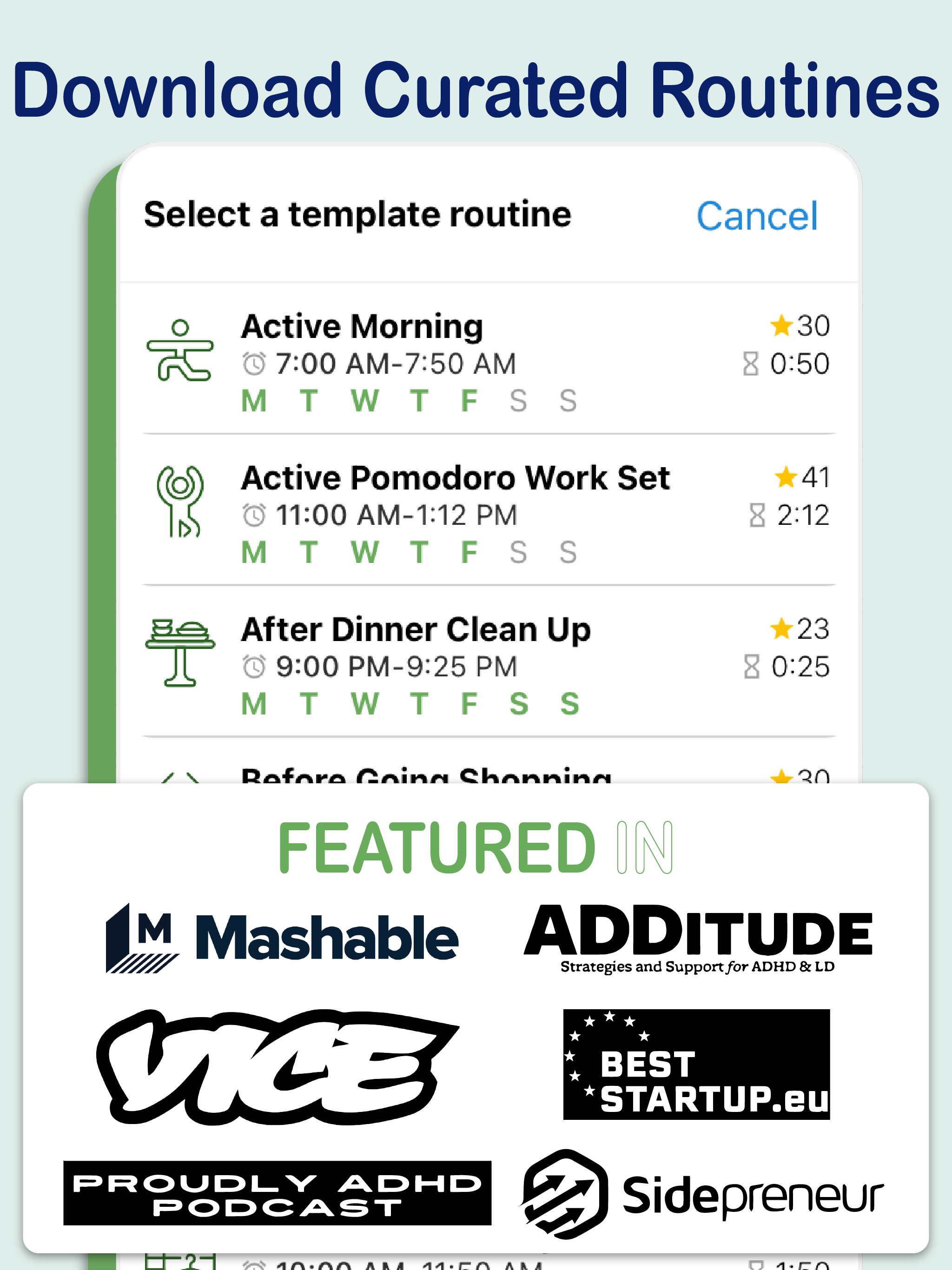 Brili Routines – Habit Tracker