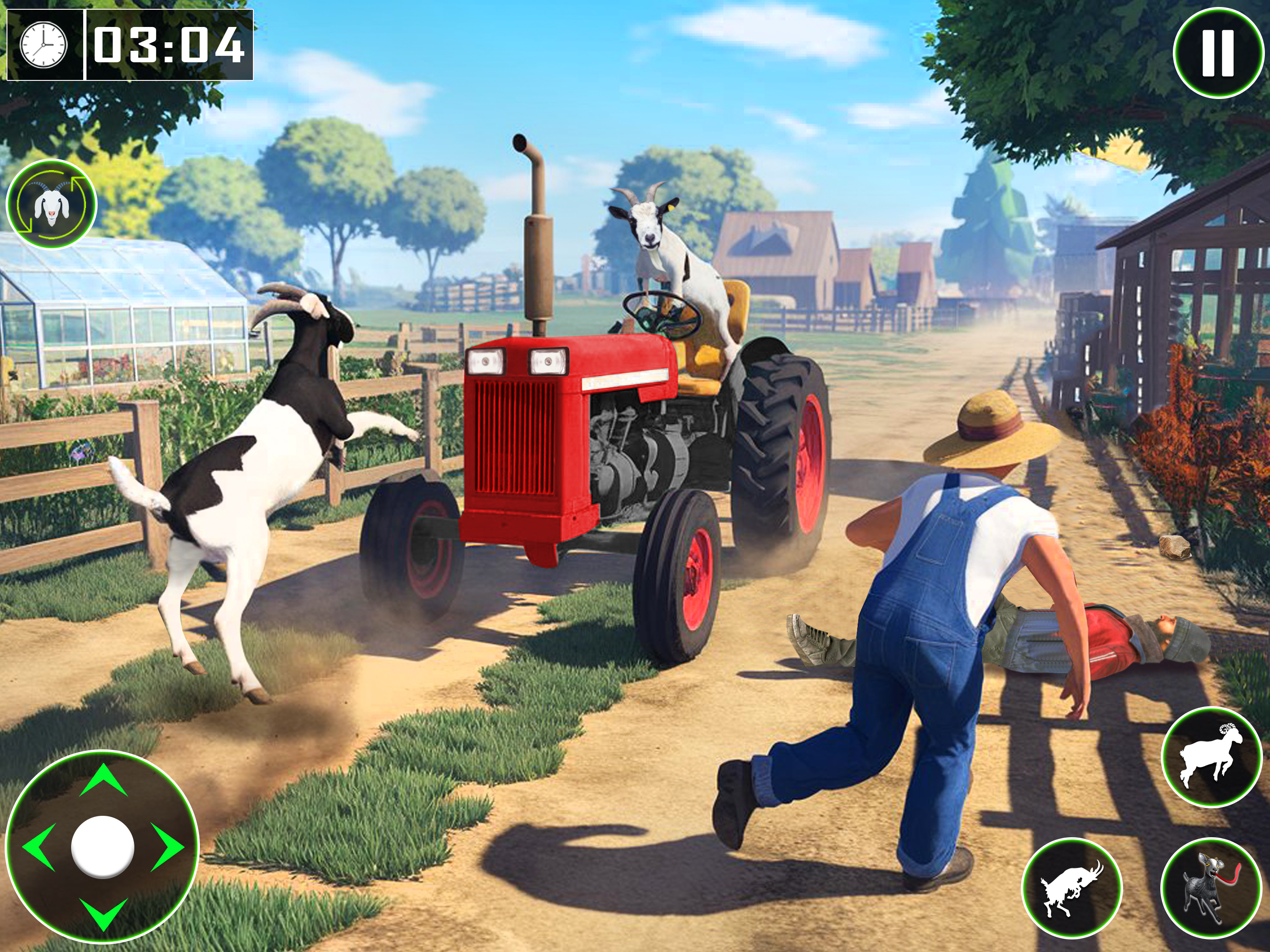 Angry Goat Simulator Game 3D