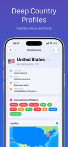 Geography Quiz: miniAtlas screenshot