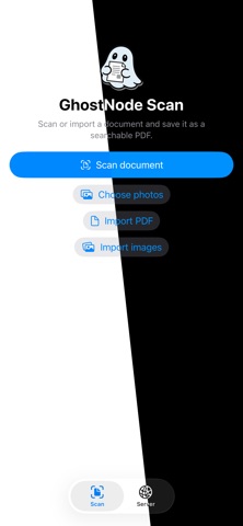 GhostNode iPhone screenshot