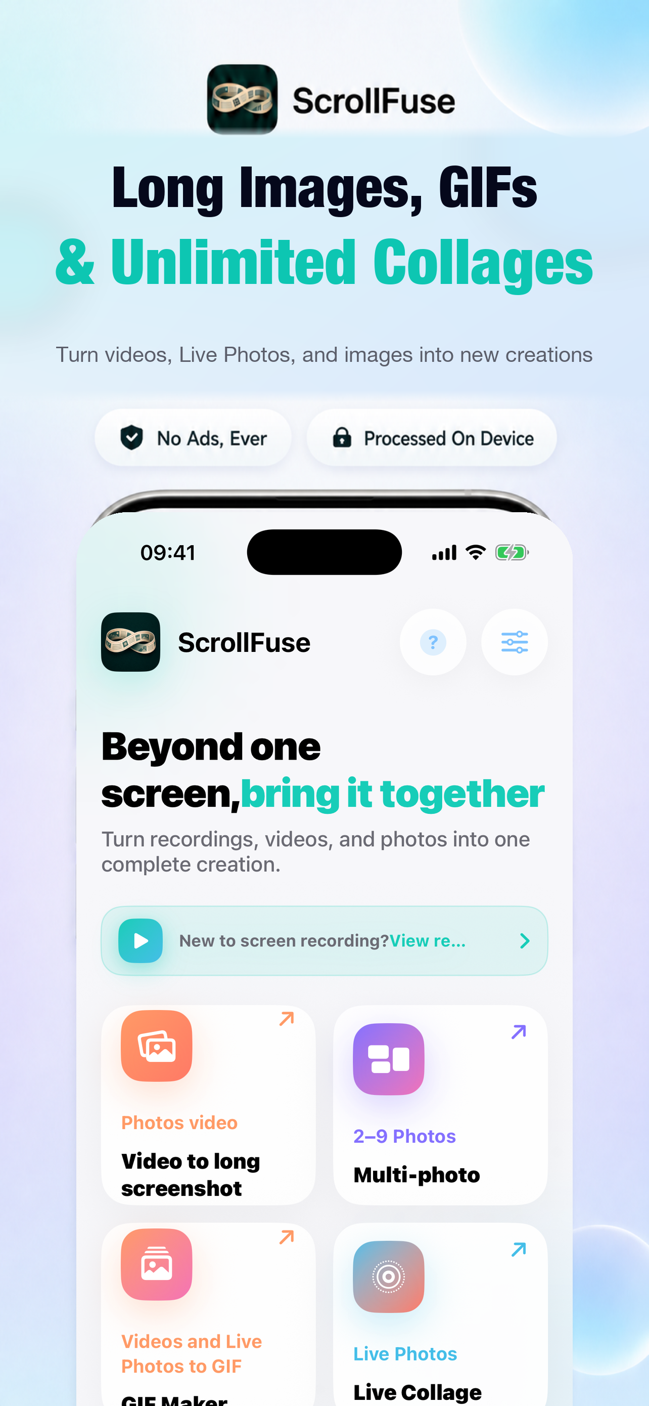 ScrollFuse screenshot 2
