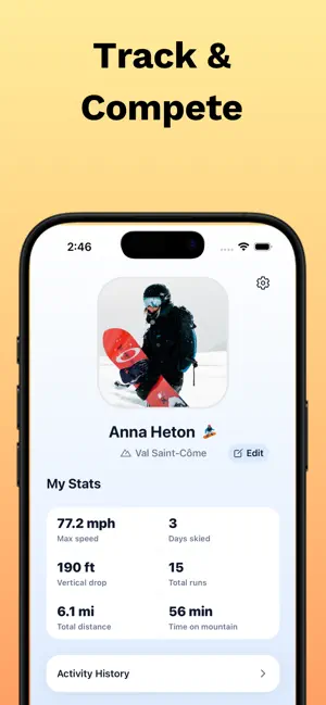 SnowCrew: Ski & Snowboard screenshot 3