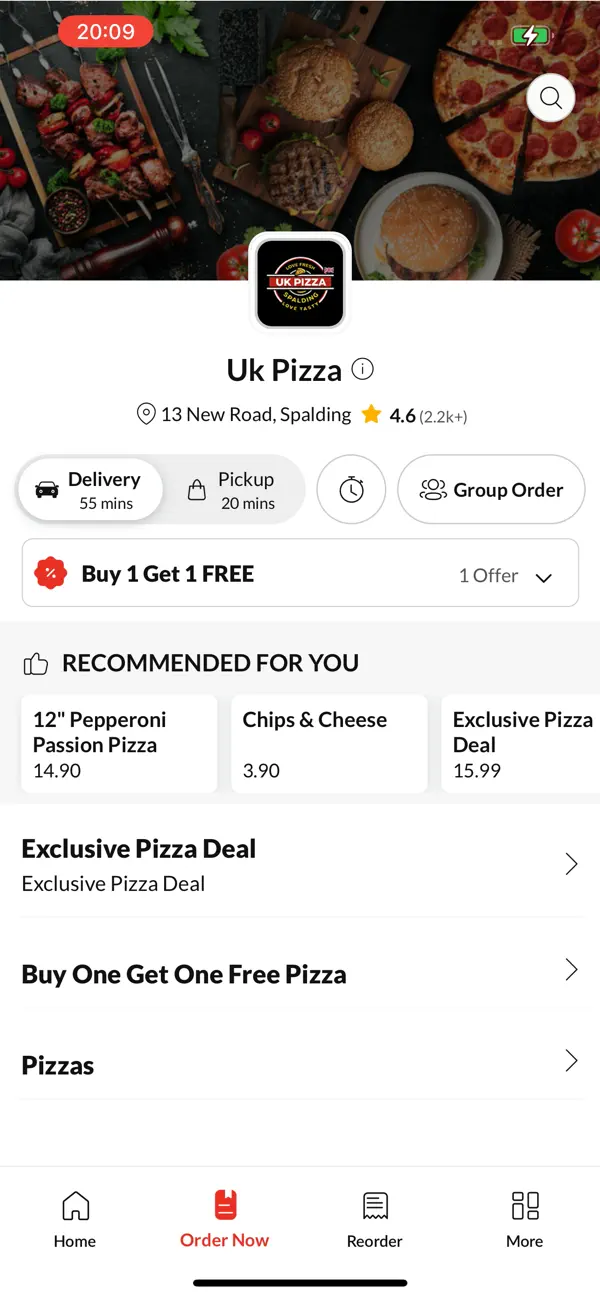 Screenshot #3 pour UK Pizza Spalding