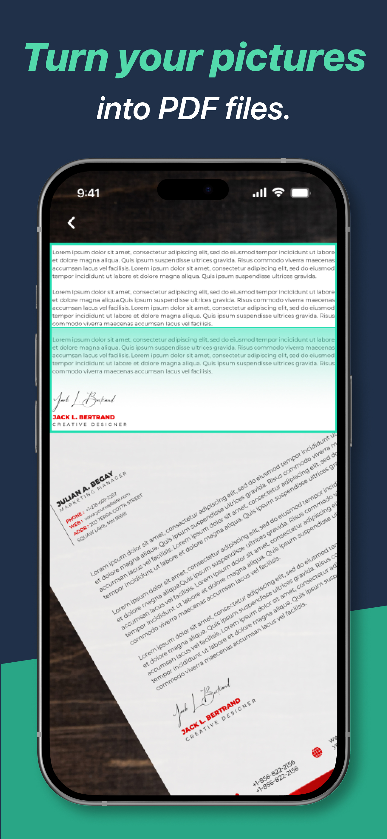 OKEN ~ CamScanner, PDF scanner screenshot 5