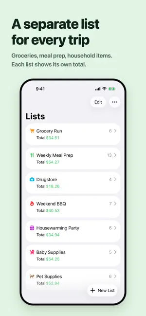 Grocery Shopping List & Price screenshot 4