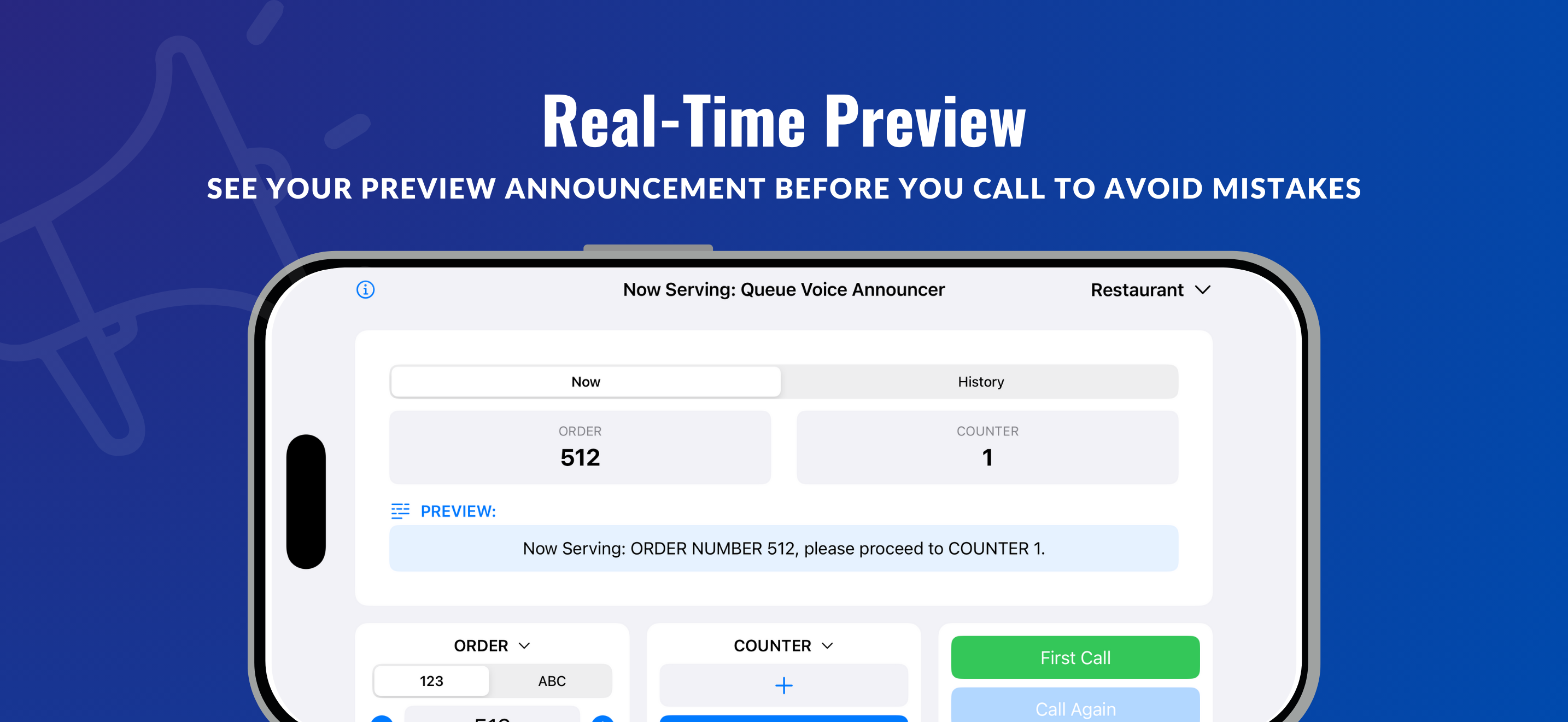 NowServing: Queue Announcer screenshot 6