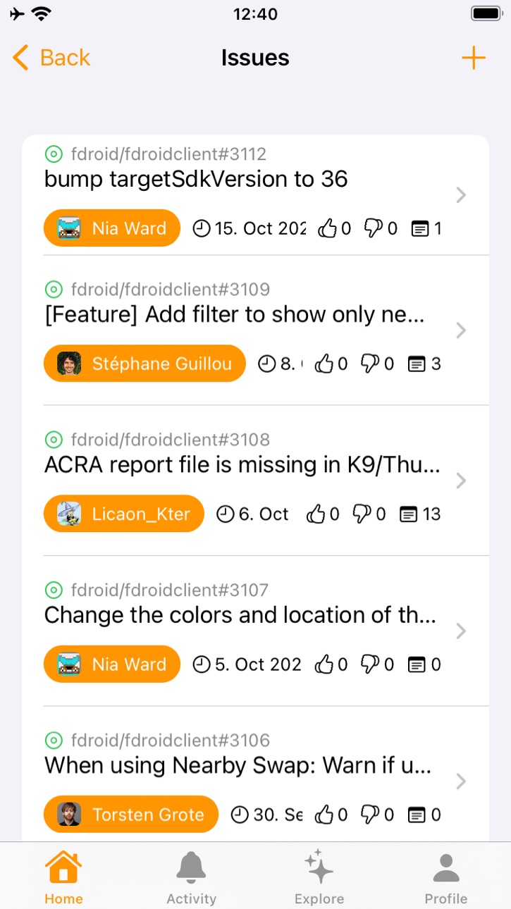 iPhone screenshot