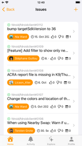 Tanuki for GitLab screenshot