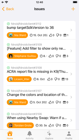 Screenshot #3 pour Tanuki for GitLab