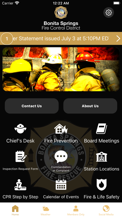 Bonita Springs Fire Control Screenshot