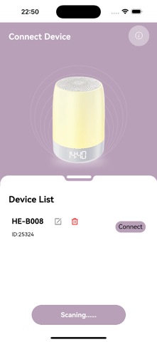 Rested: iPhone screenshot