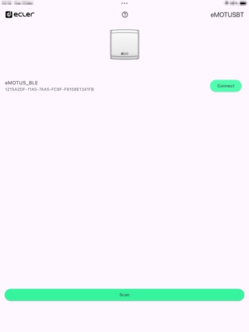 eMOTUSBT iPad screenshot