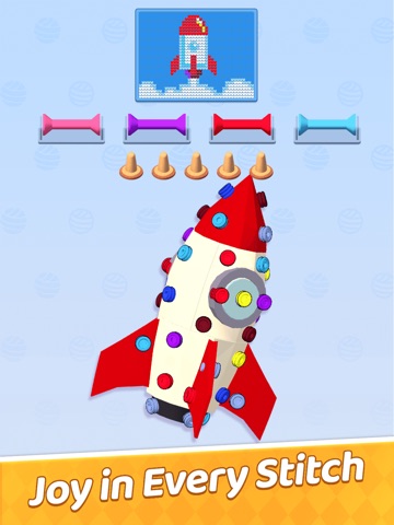 Wool Knit 3D: Color Match Game iPad screenshot