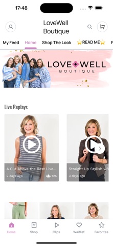 LoveWell Boutique screenshot