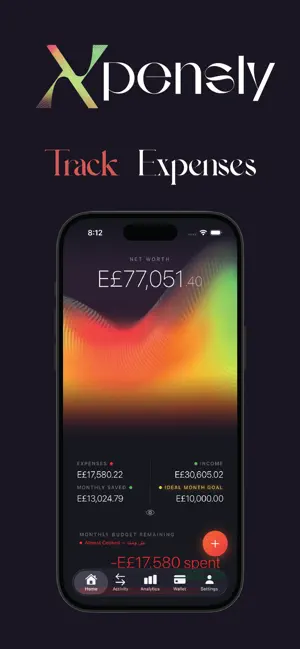Xpensly screenshot 1