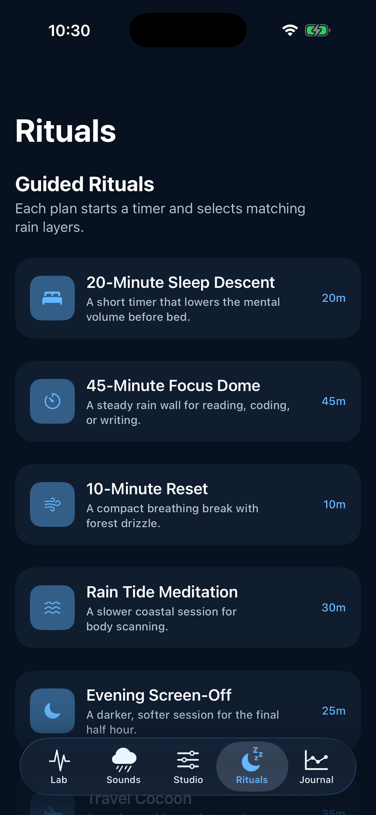 Rain&Beat: Calm Sounds screenshot 5