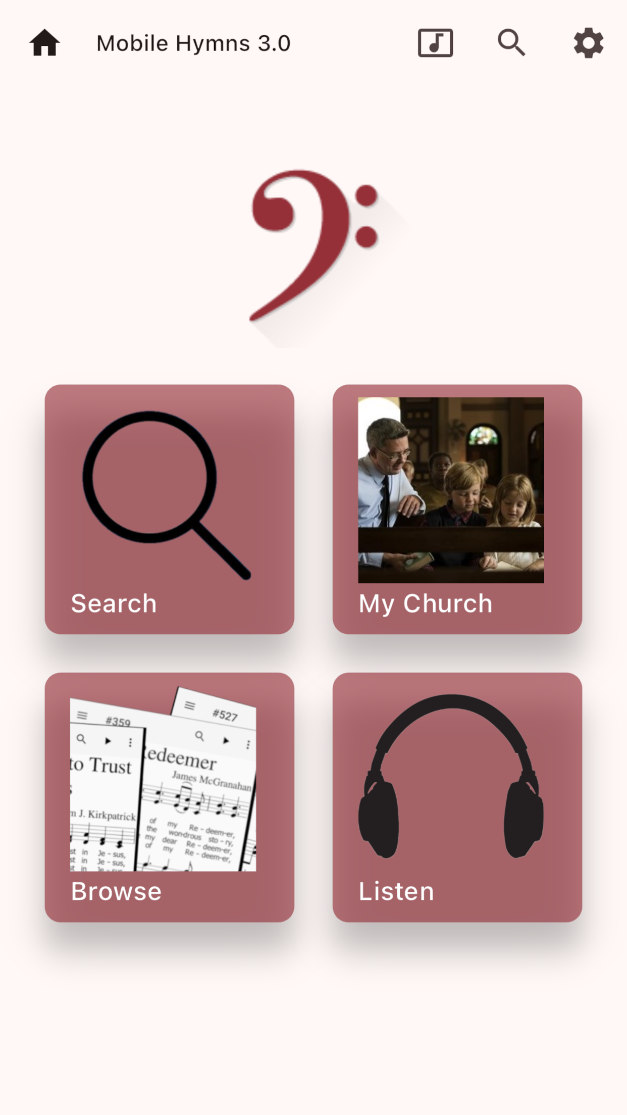 Mobile Hymns Sheet Music