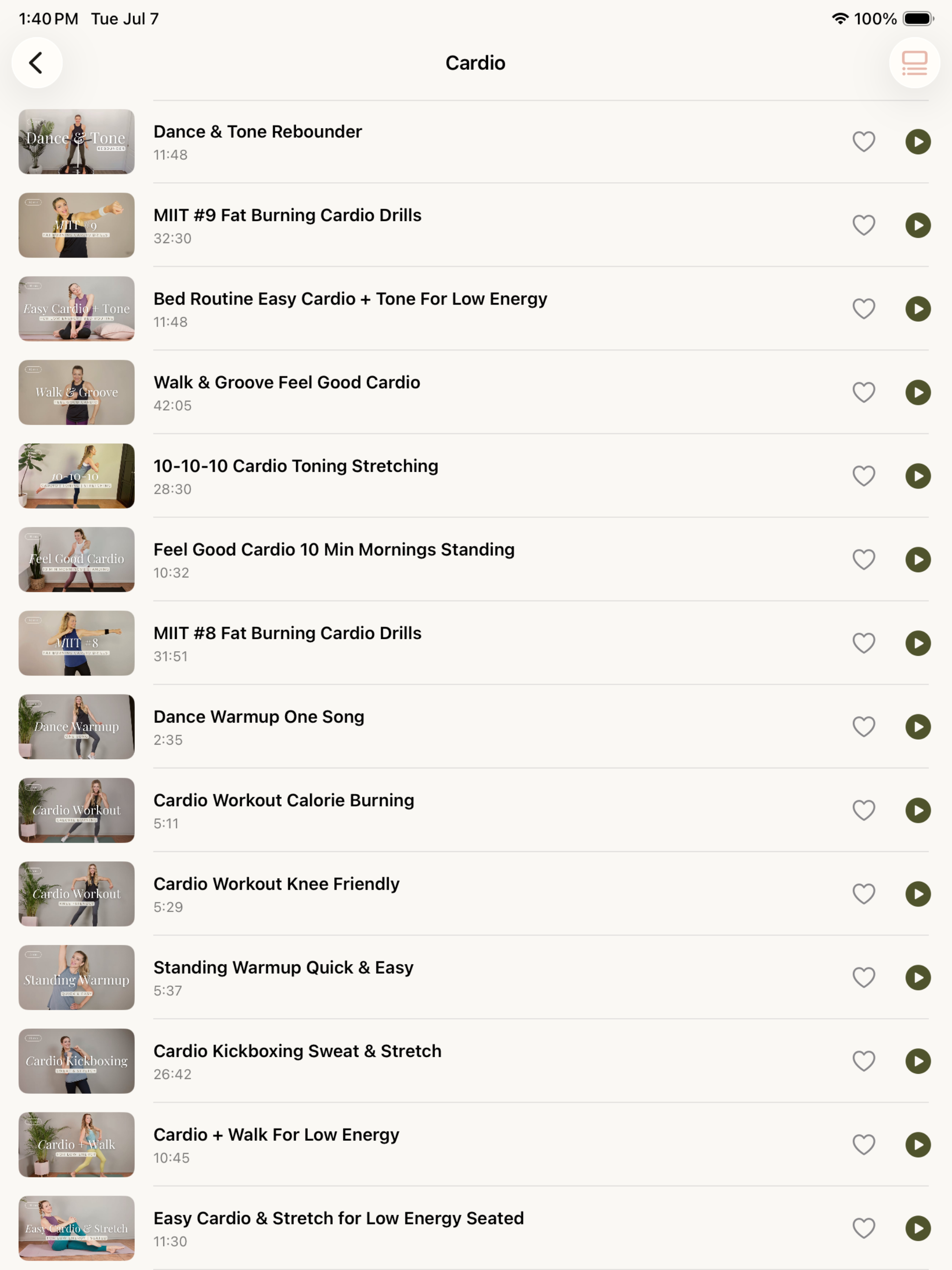 Cocolime Fitness: CLF TV screenshot 12