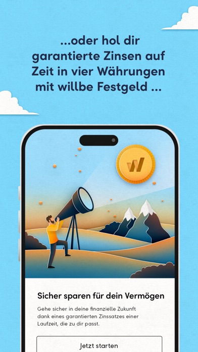 willbe: Sparen und investieren