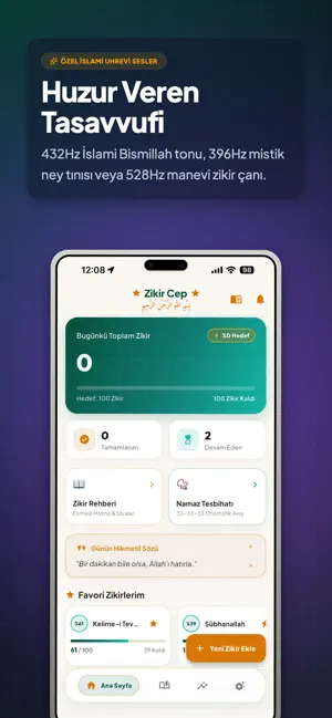 Zikir Cep — Dijital Zikirmatik screenshot 3