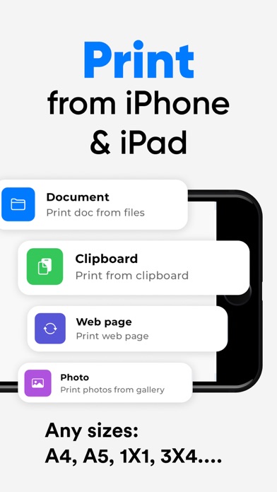 Screenshot #3 pour Air Printer: Print + Scan