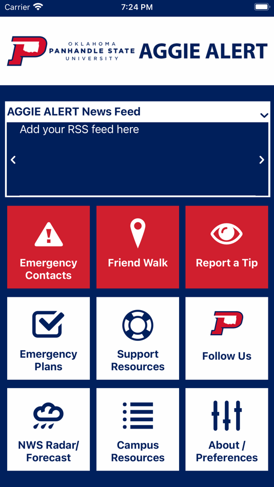 #1. AGGIE ALERT (iOS) 由: Oklahoma Panhandle State University