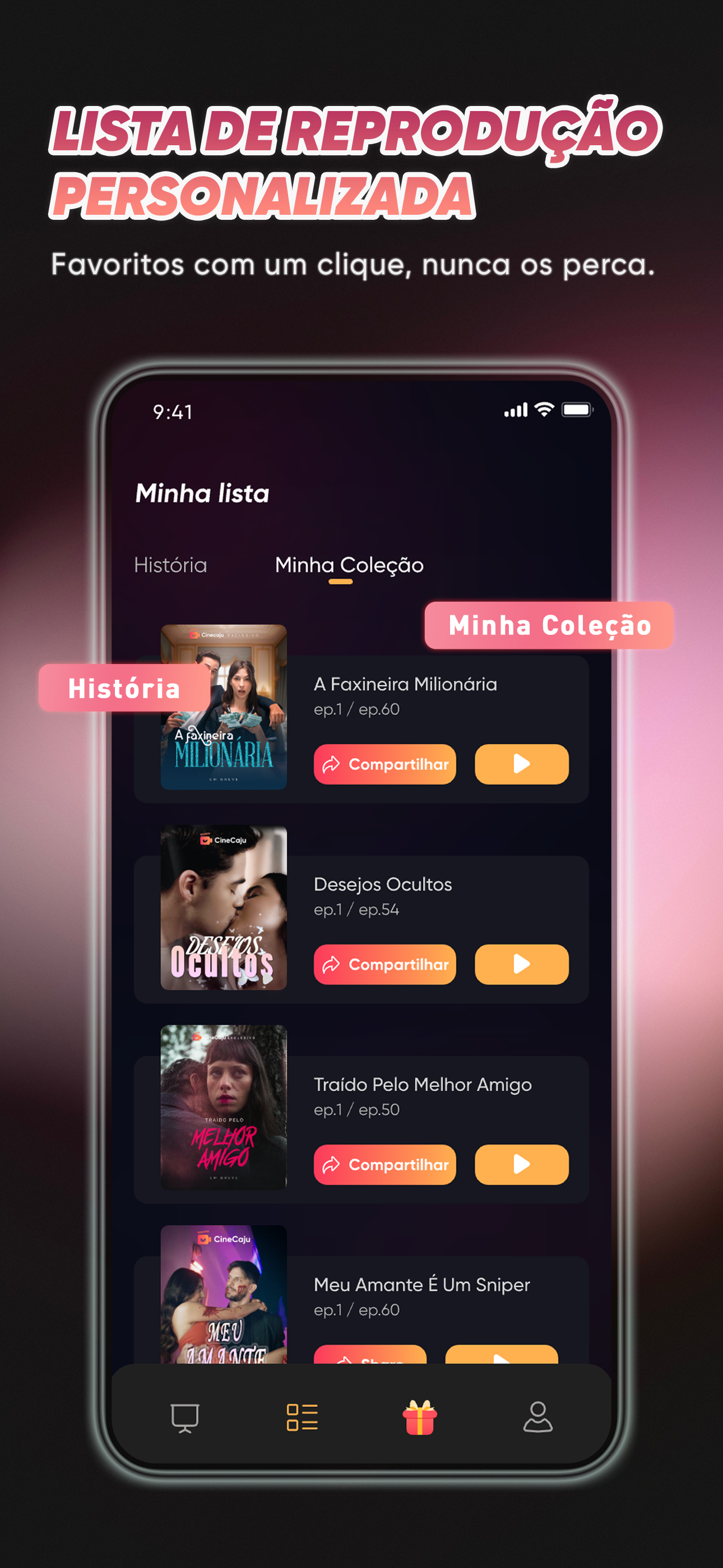 CineCaju-Curtas Drama