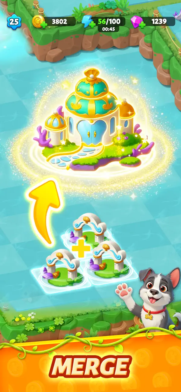 #4. Panthia®: Magic & Merge Game (iOS) Av: Playorcas