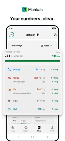 Calorie Counter AI - Mahlzait iPhone screenshot